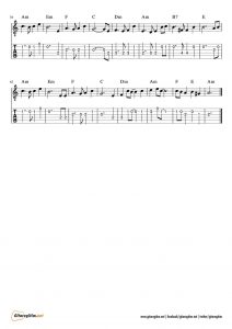 Castle In The Sky - Nota - Tab - 2