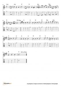 Çalıkuşu - Nota - Tab - 2