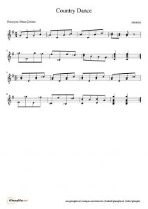 Country Dance - 2 - Nota