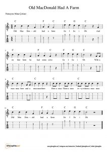 Old MacDonald - Nota - Tab